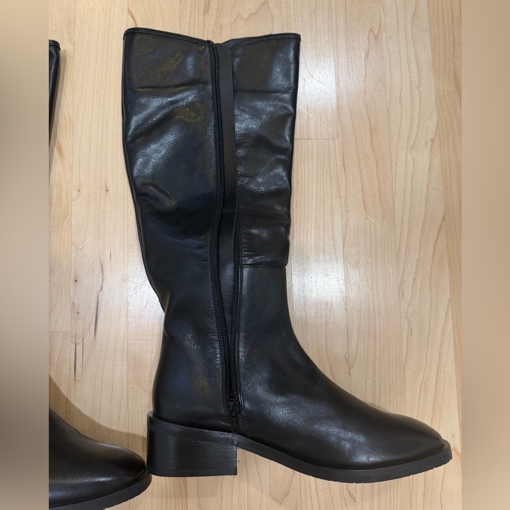 Anthropologie Black Leather Boots - Picture 9 of 10